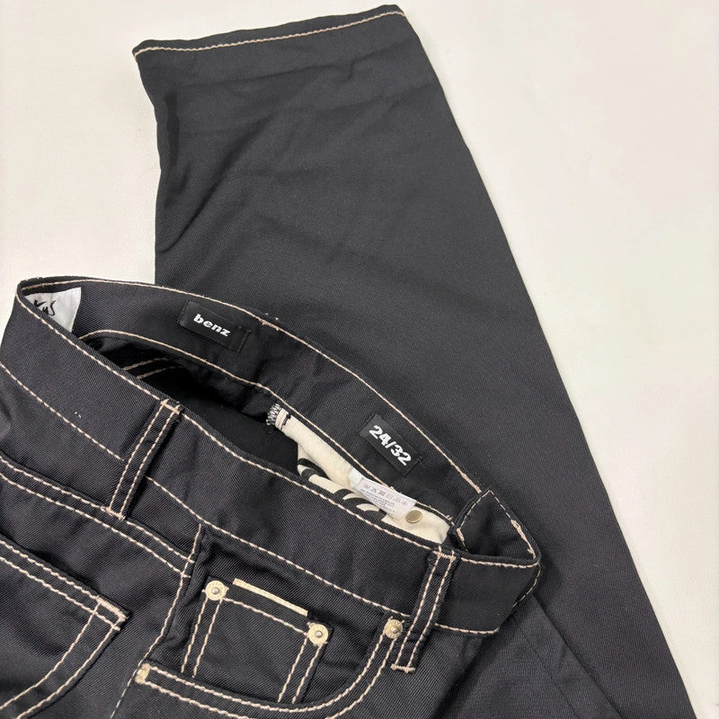 black eytys straight leg trousers