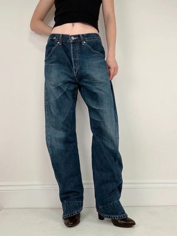 Levis engineered twisted jeans