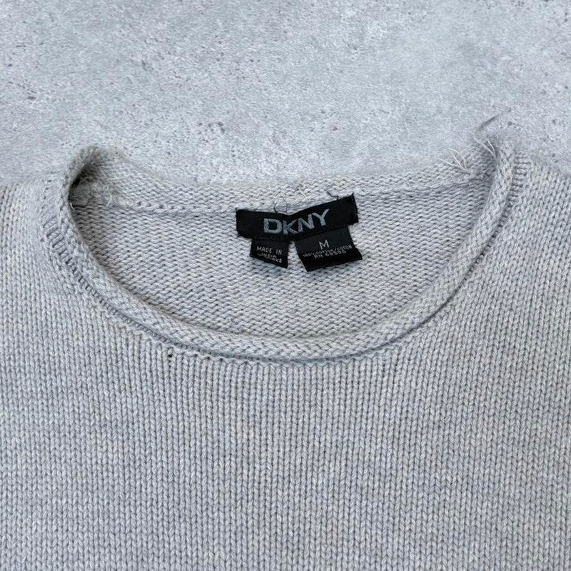 chunky knitted slouchy jumper