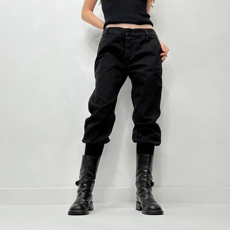 Diesel baggy grunge rib trousers