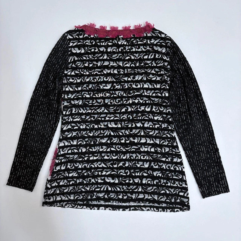 graphic Save the queen knit printed jumper