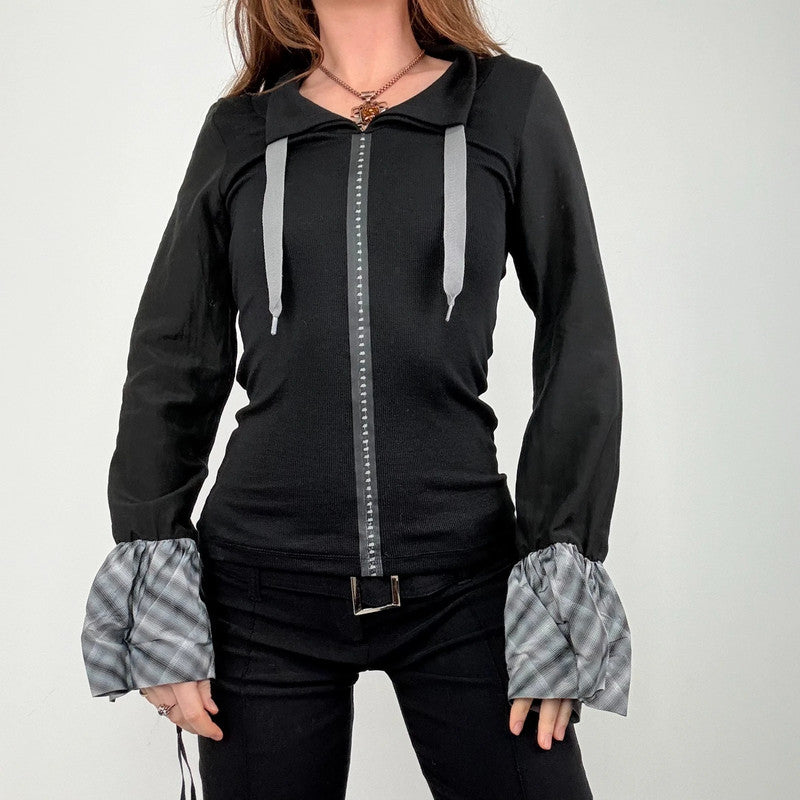 Cop Copine black structured top