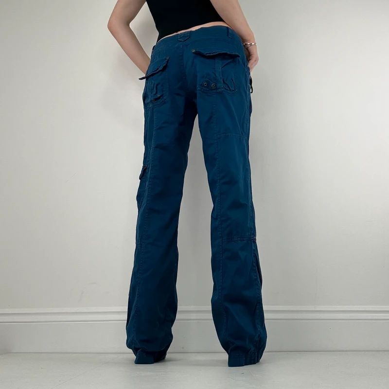 blue flared Morgan de Toi trousers