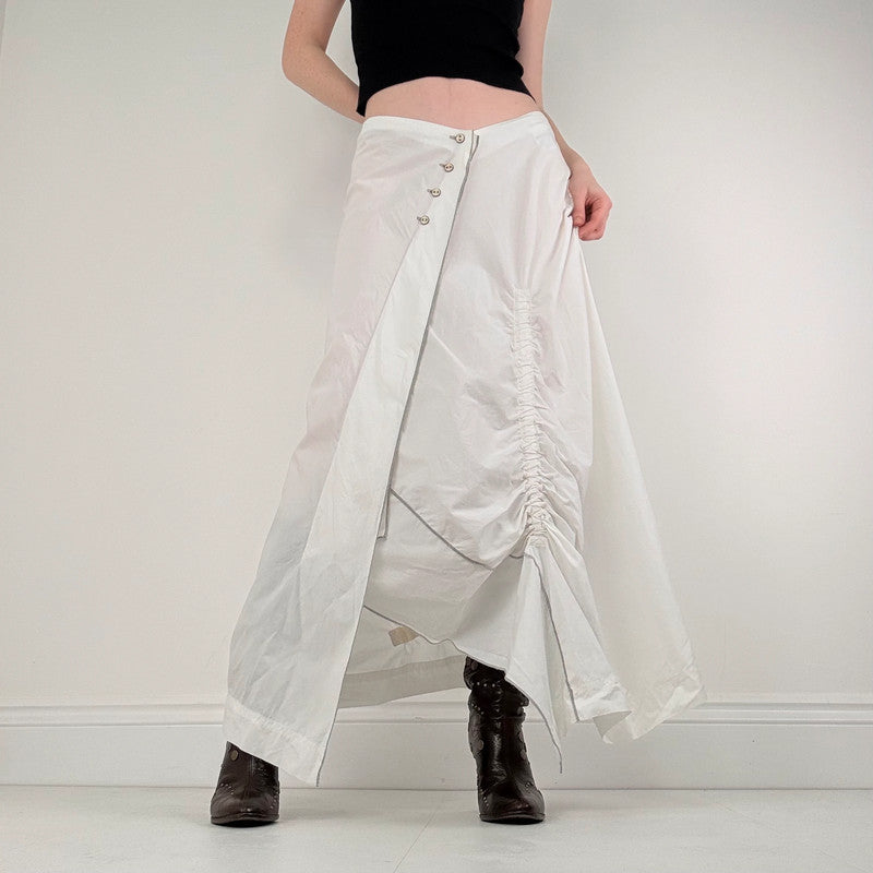 Cop Copine asymmetric flared maxi skirt
