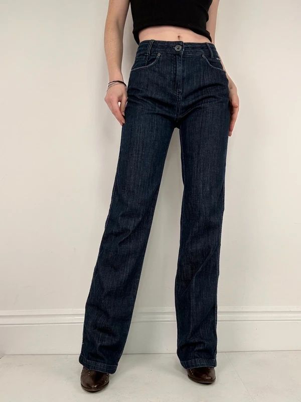 Dark denim saint James French straight leg jeans