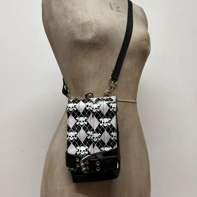 buckle grunge mini bag