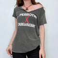 graphic distressed slouchy Zadig & Voltaire t-shirt