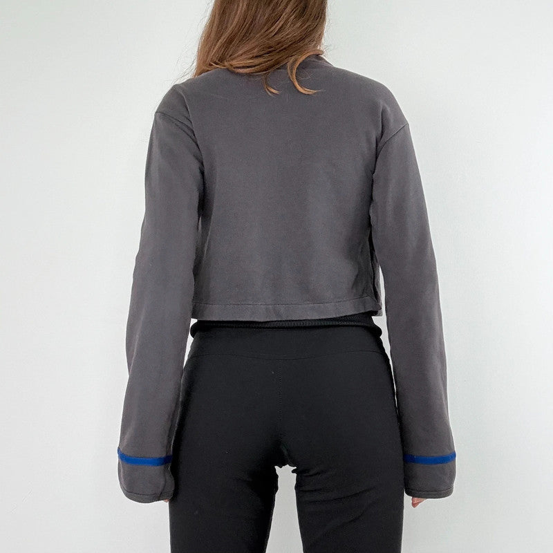 Cop Copine cropped asymmetric jacket