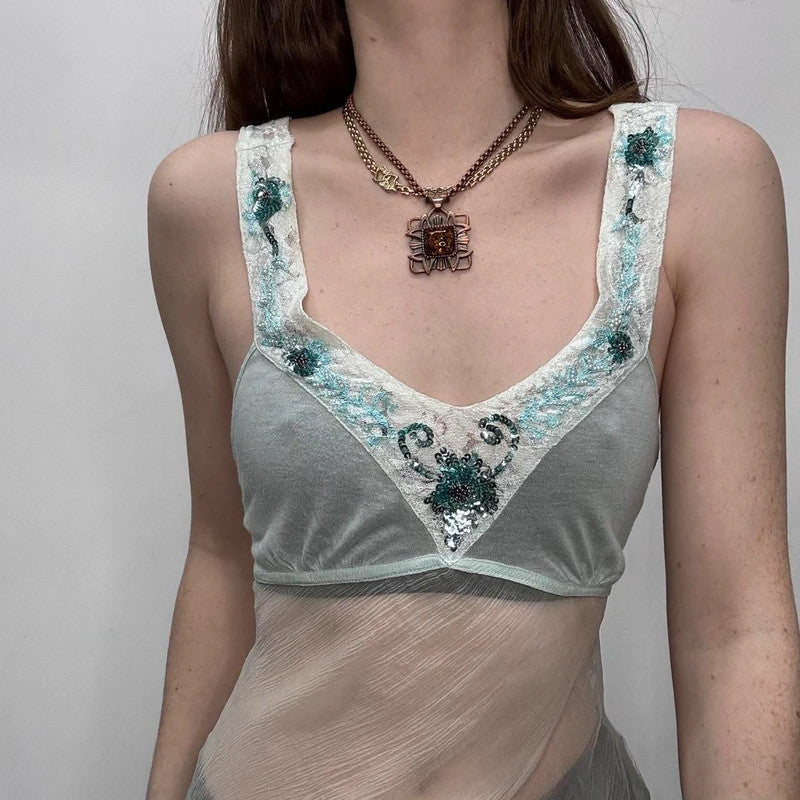 sheer silk floaty fairy vest