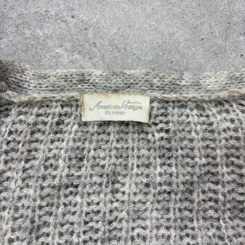 grey American Vintage knitted cardigan