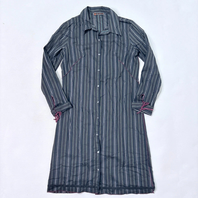 Cop Copine pinstripe shirt dress