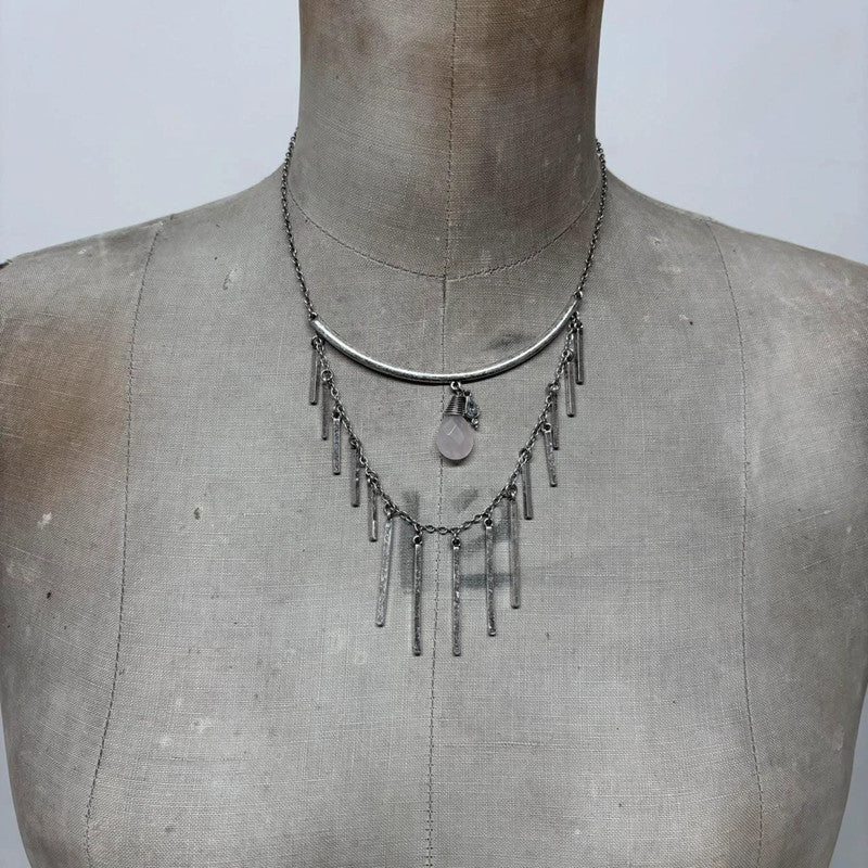 Boho fairy chandelier necklace