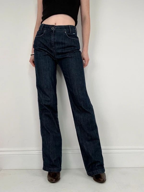 Dark denim saint James French straight leg jeans