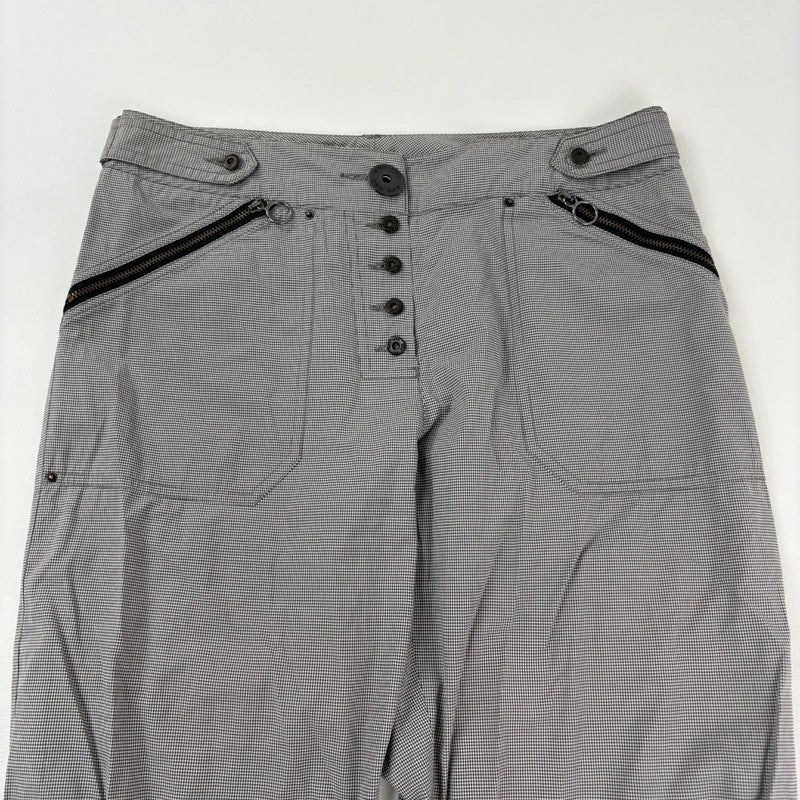 Cop Copine napoleonic grey pinstripe utility trousers