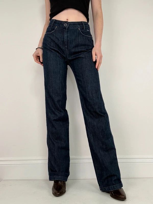 Dark denim saint James French straight leg jeans