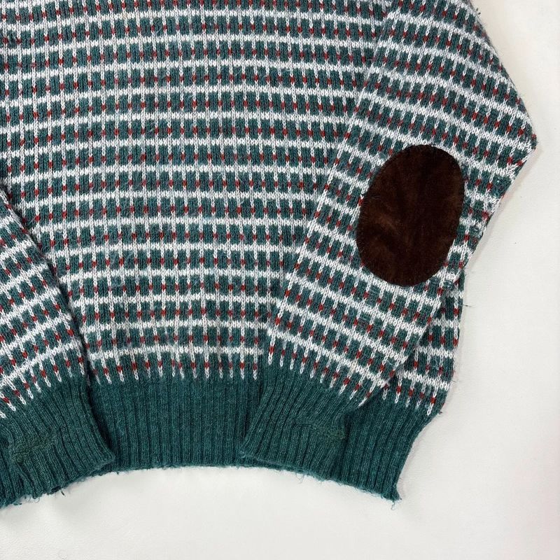 oversized knitted jumper