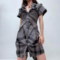 puff structured allsaints dress