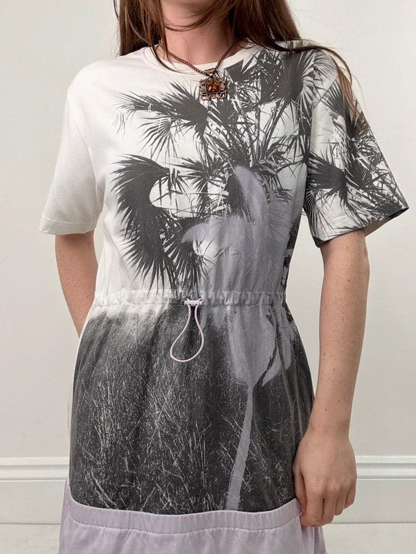 Kenzo graphic printed t-shirt slouchy dress