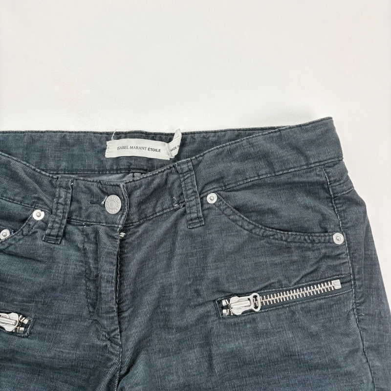 Isabel Marant cropped zip trousers