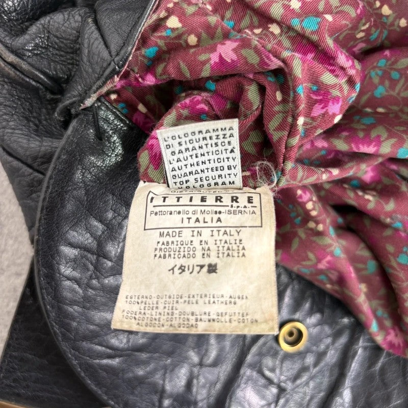 Dolce and Gabanna black leather Y2K handbag