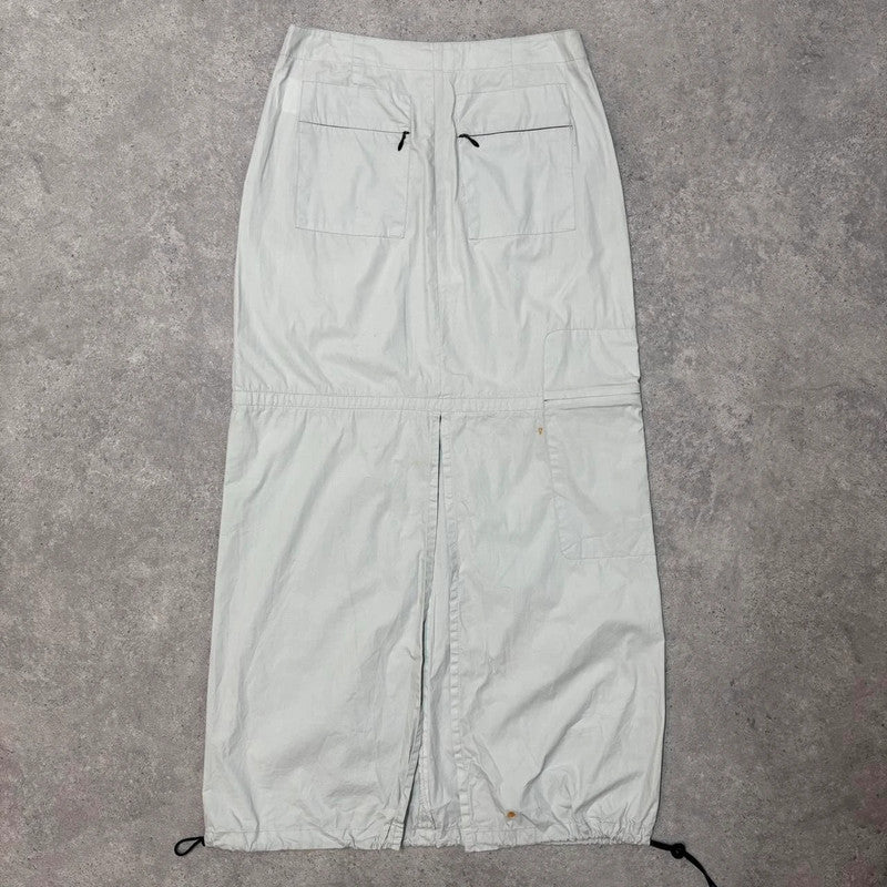 tech cargo maxi skirt