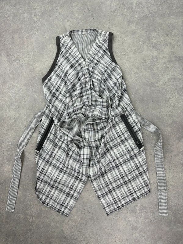 Cop Copine tartan checked