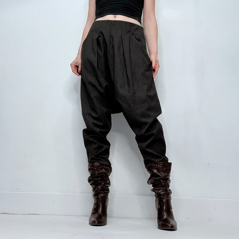 Draped gathered Rutzou trousers