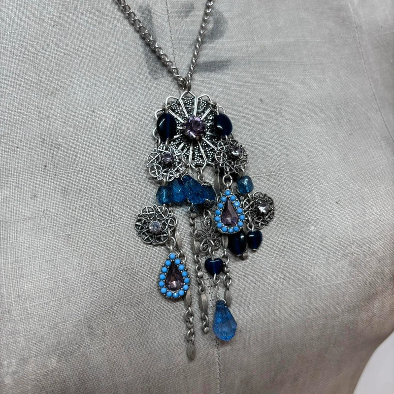 Boho fairy chandelier necklace