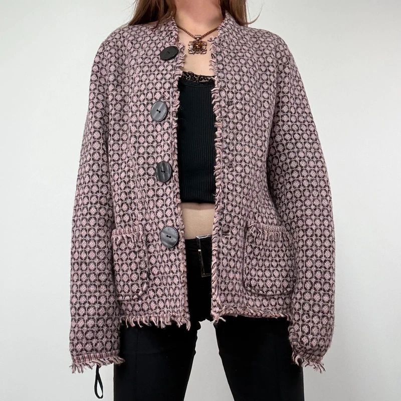 Oversized polkadot Cardigan