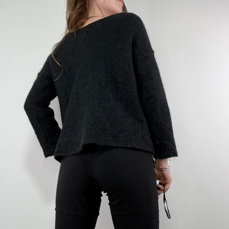 American Vintage alpaca slouchy fluffy knit sweater