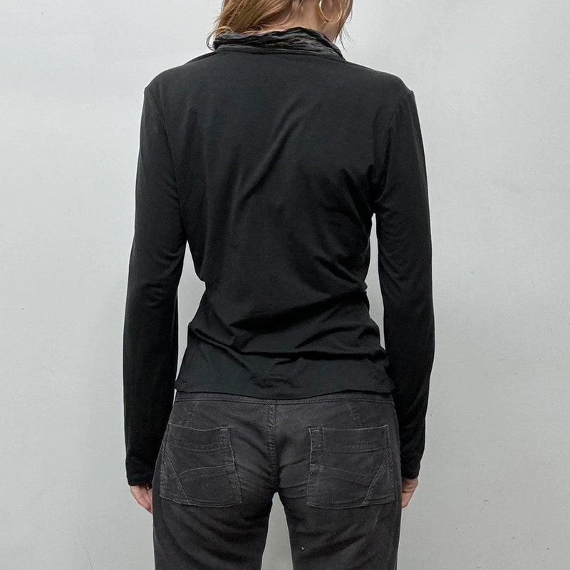 crinkle textured flared cardigan shirt