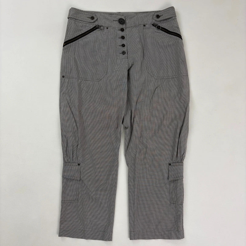 Cop Copine napoleonic grey pinstripe utility trousers