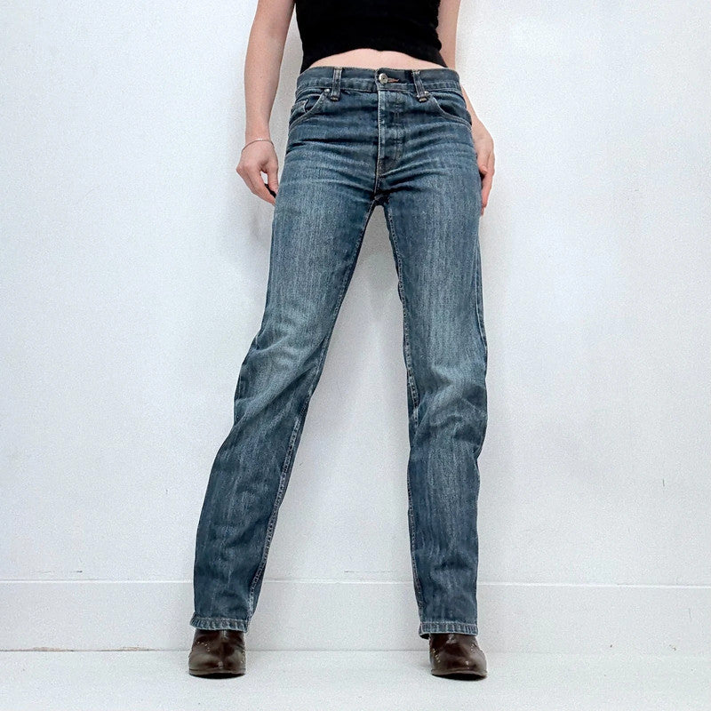 straight leg jeans