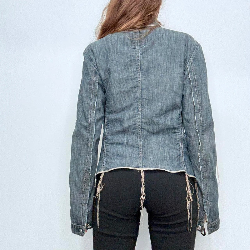 salvage denim Marithe francois Girbaud military jacket