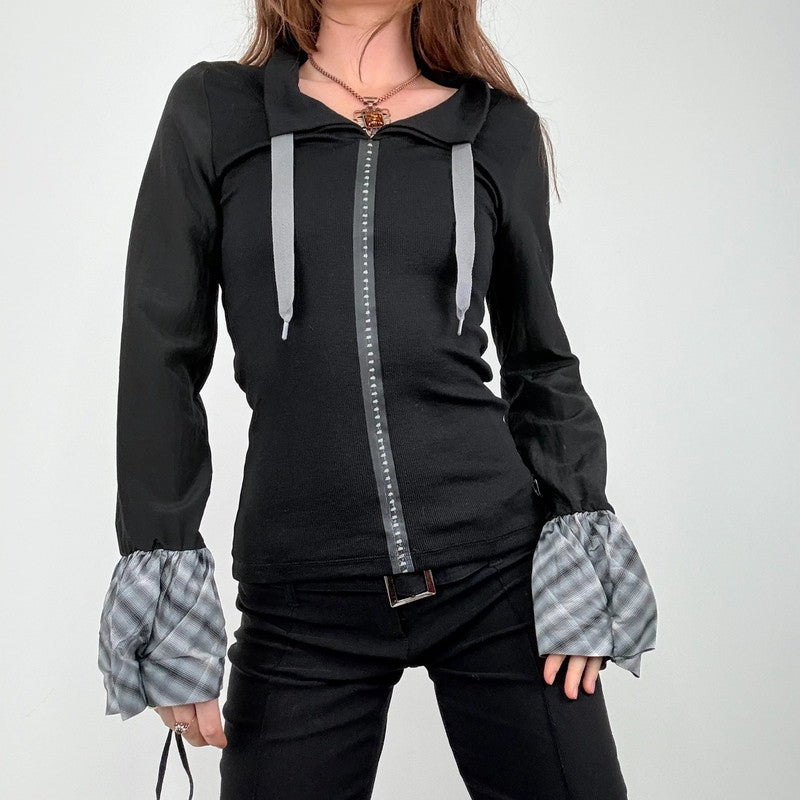 Cop Copine black structured top