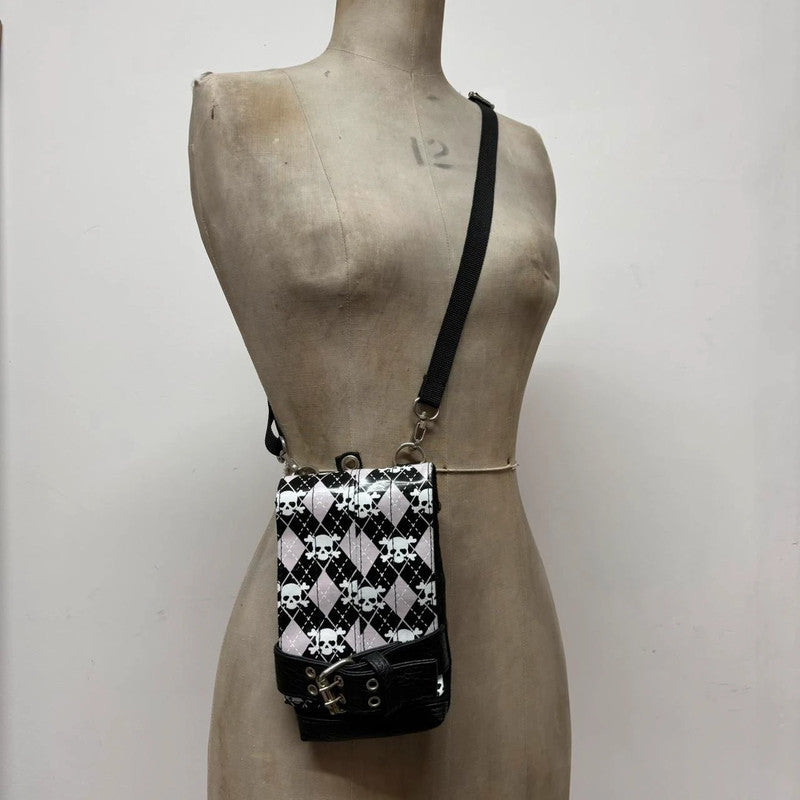 buckle grunge mini bag