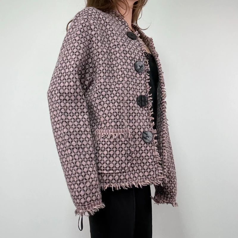 Oversized polkadot Cardigan