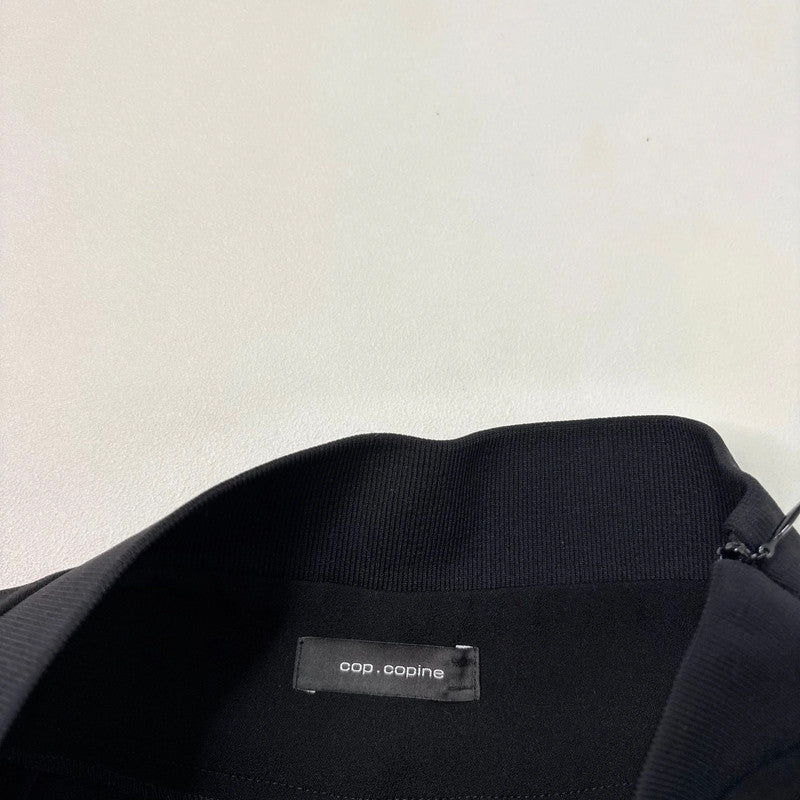 Cop Copine black flared suit trousers