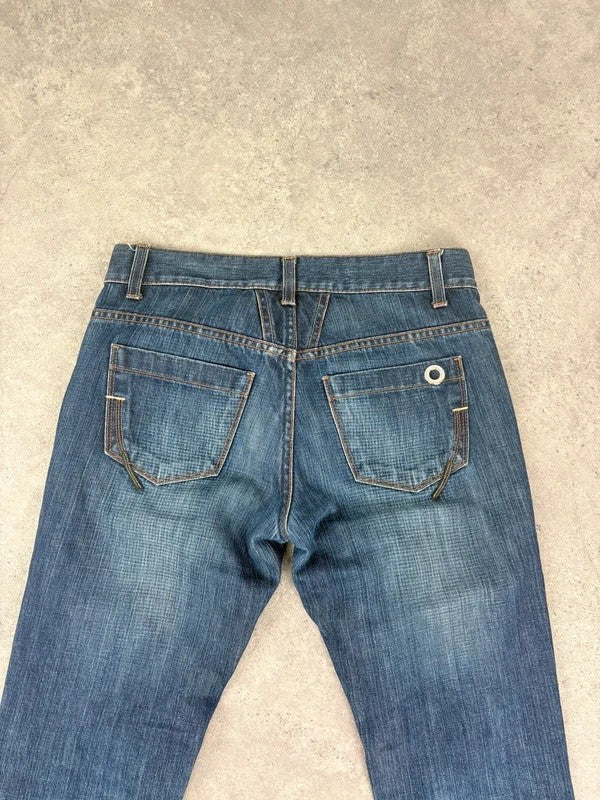 Low rise Marithé + François Girbaud Jeans, French design straight leg