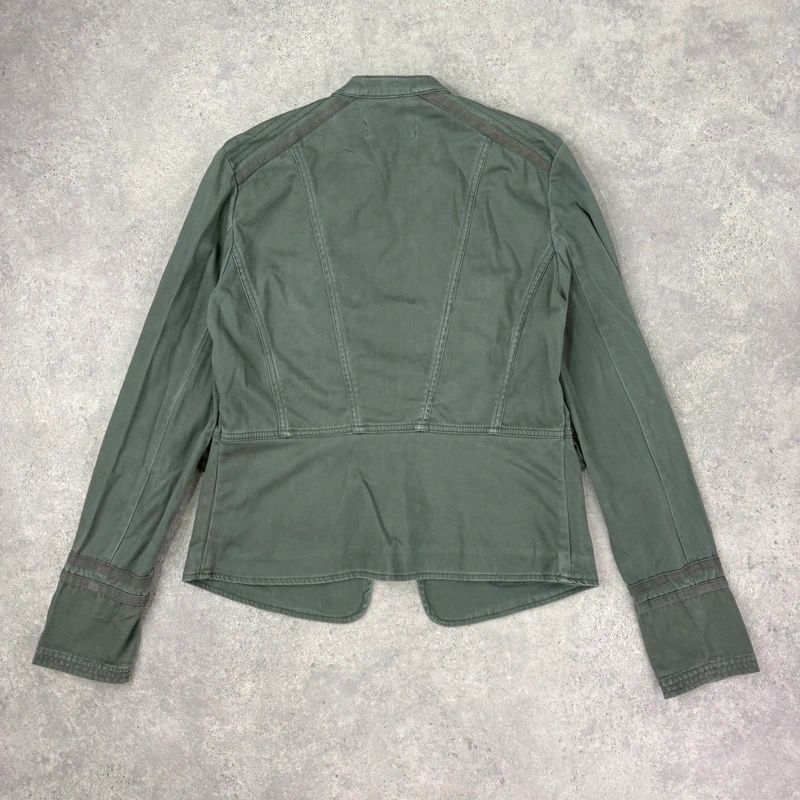 khaki military napoleonic fitted regency jacket