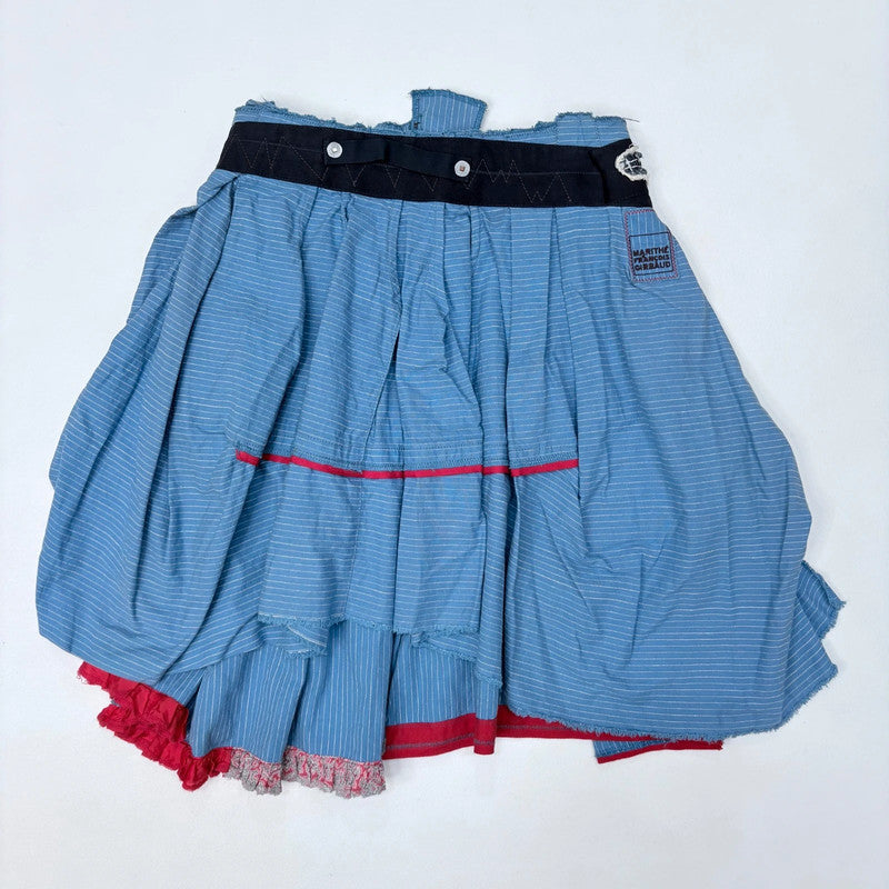 archival deconstructed Marithé + François Girbaud skirt