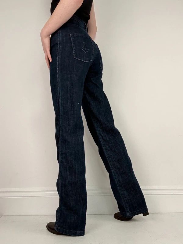 Dark denim saint James French straight leg jeans