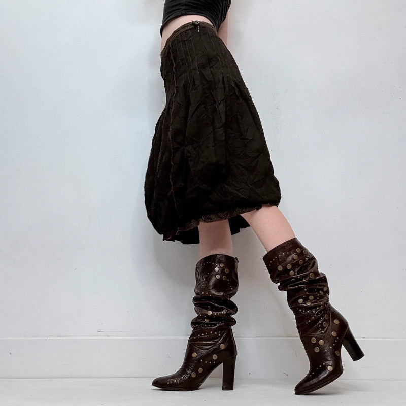 Cop Copine structured puff skirt