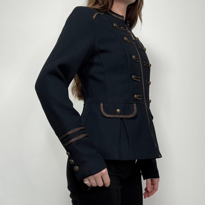 navy regency military jacket