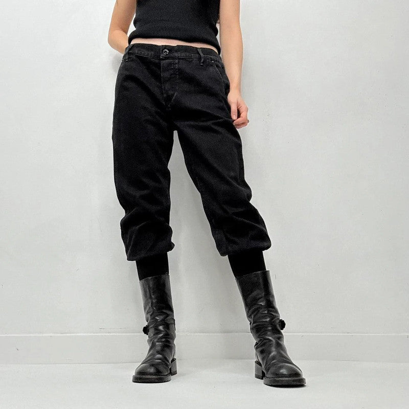 Diesel baggy grunge rib trousers