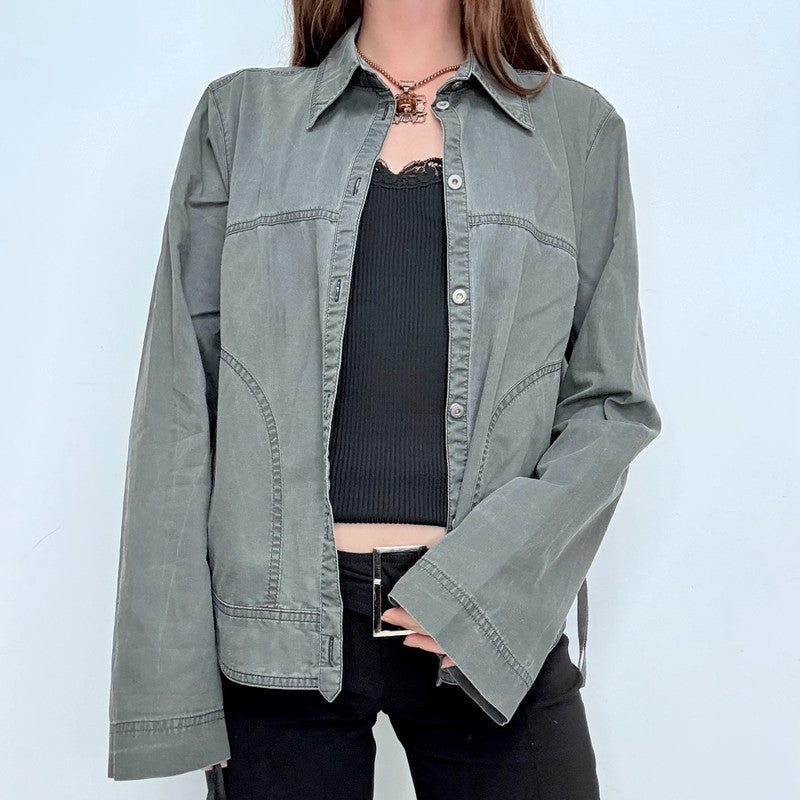 Cop Copine distressed shirt jacket