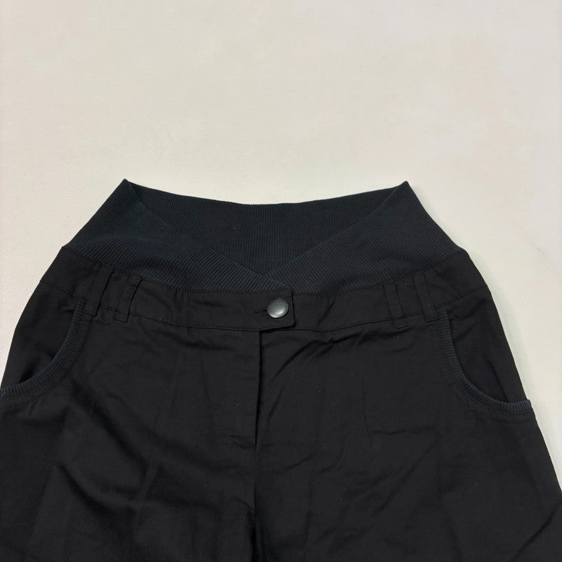 black cop copine wide leg trousers