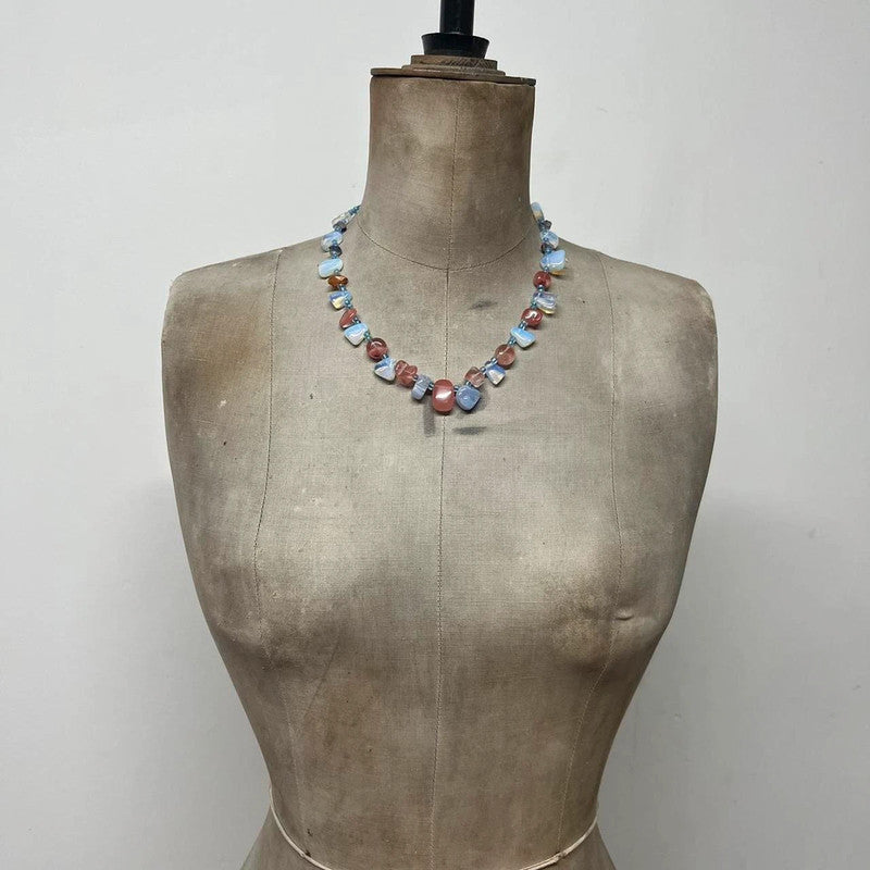 Chunky crystal necklace