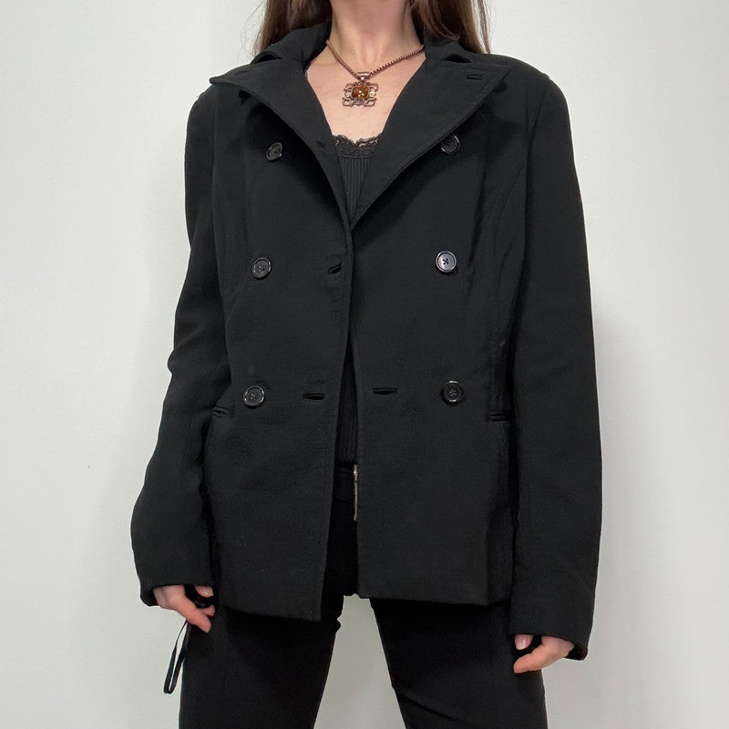 Black Ralph Lauren purple label silk and wool jacket