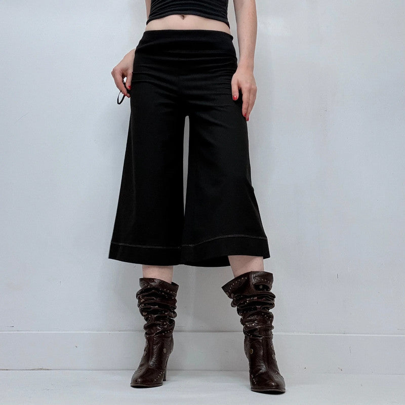 black Cop Copine flared trousers